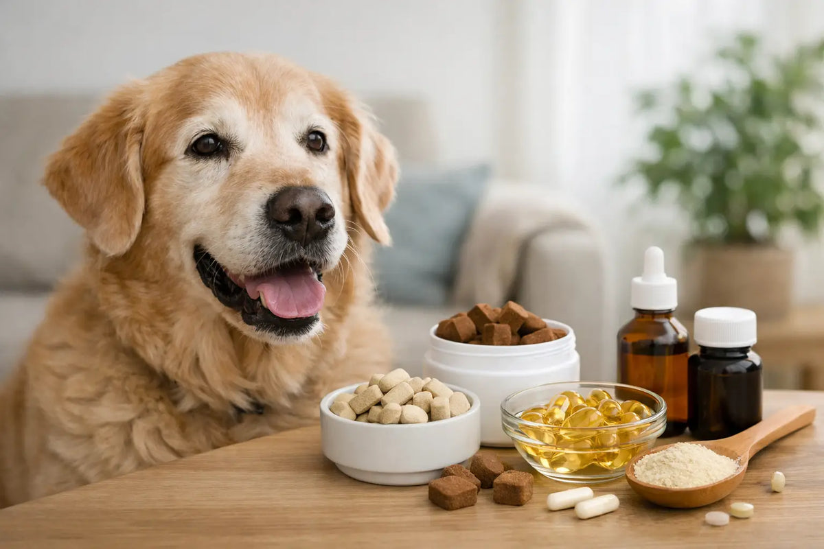 Melhores suplementos para cães idosos: escolha certa