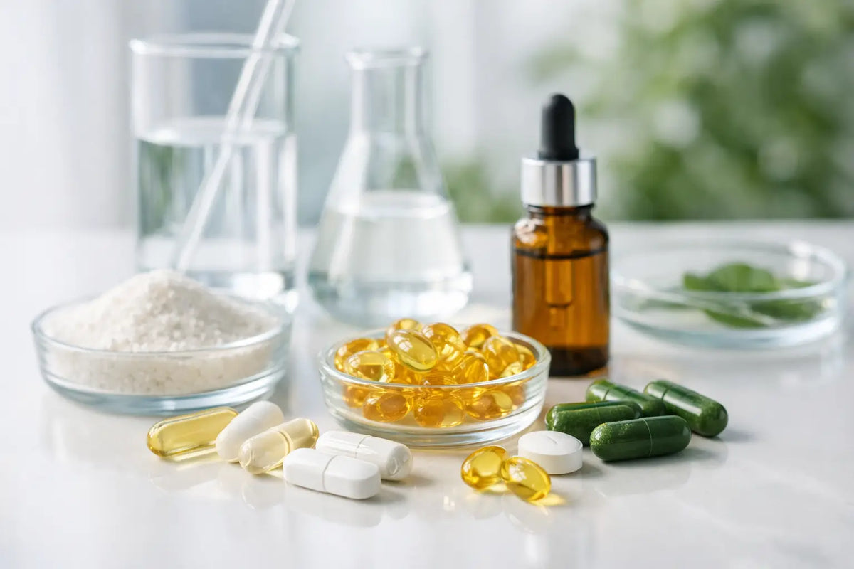 Como selecionar vitaminas de alta pureza