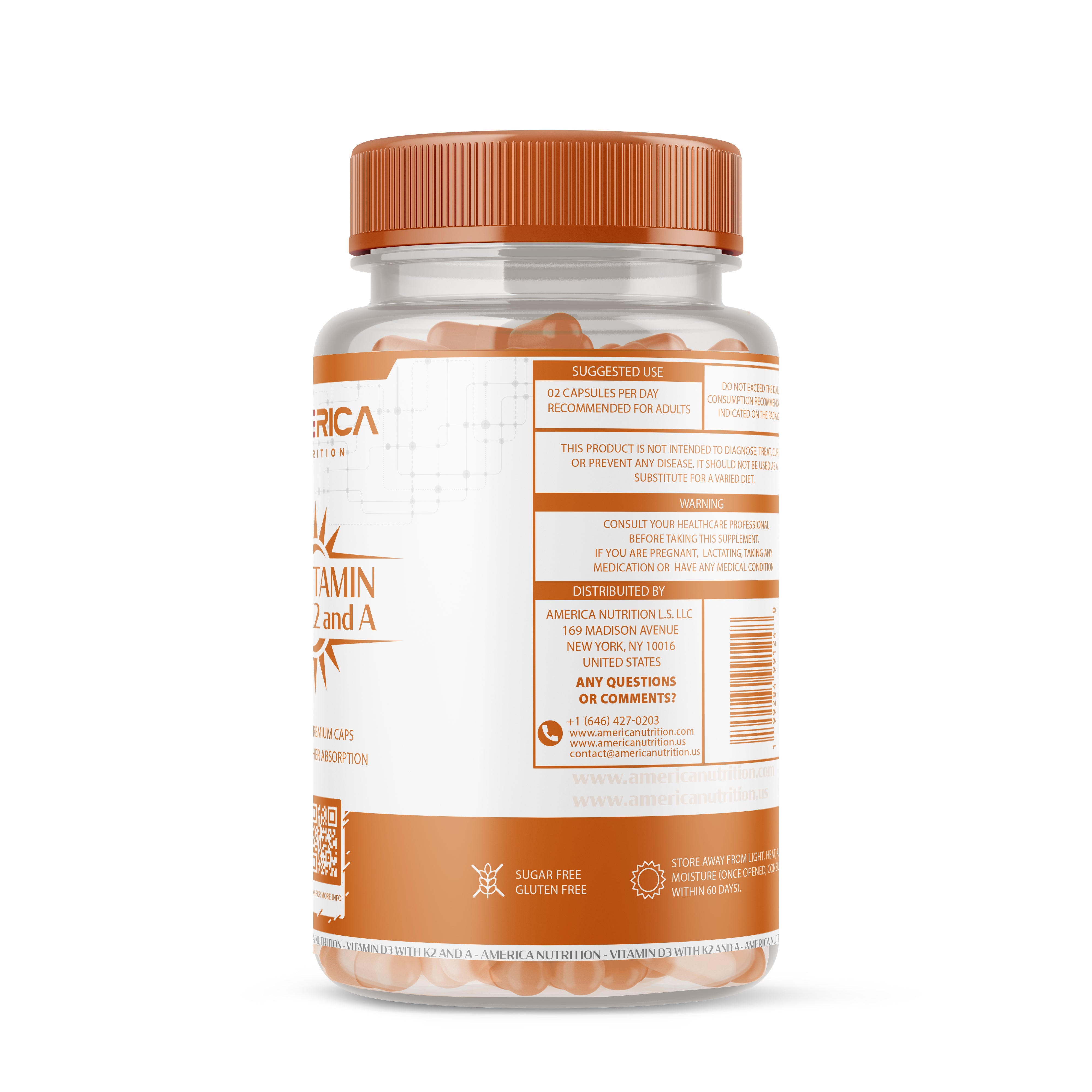 D3 Vitamin with K2 and A