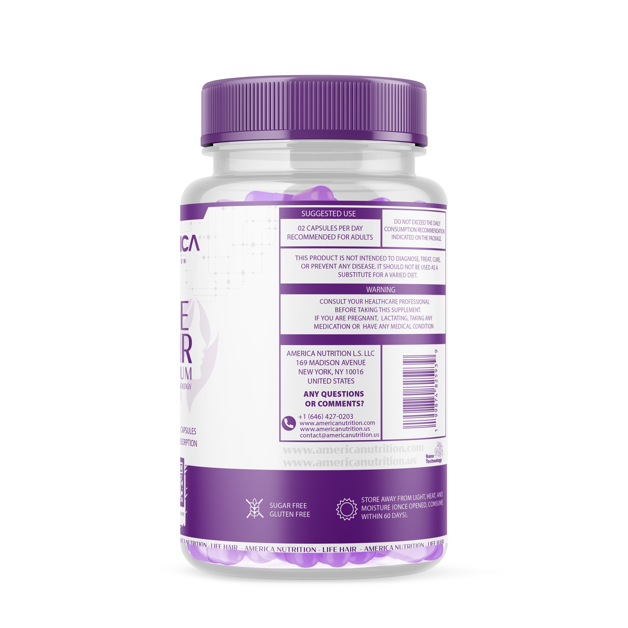 Life Hair - Biotina e Vitaminas