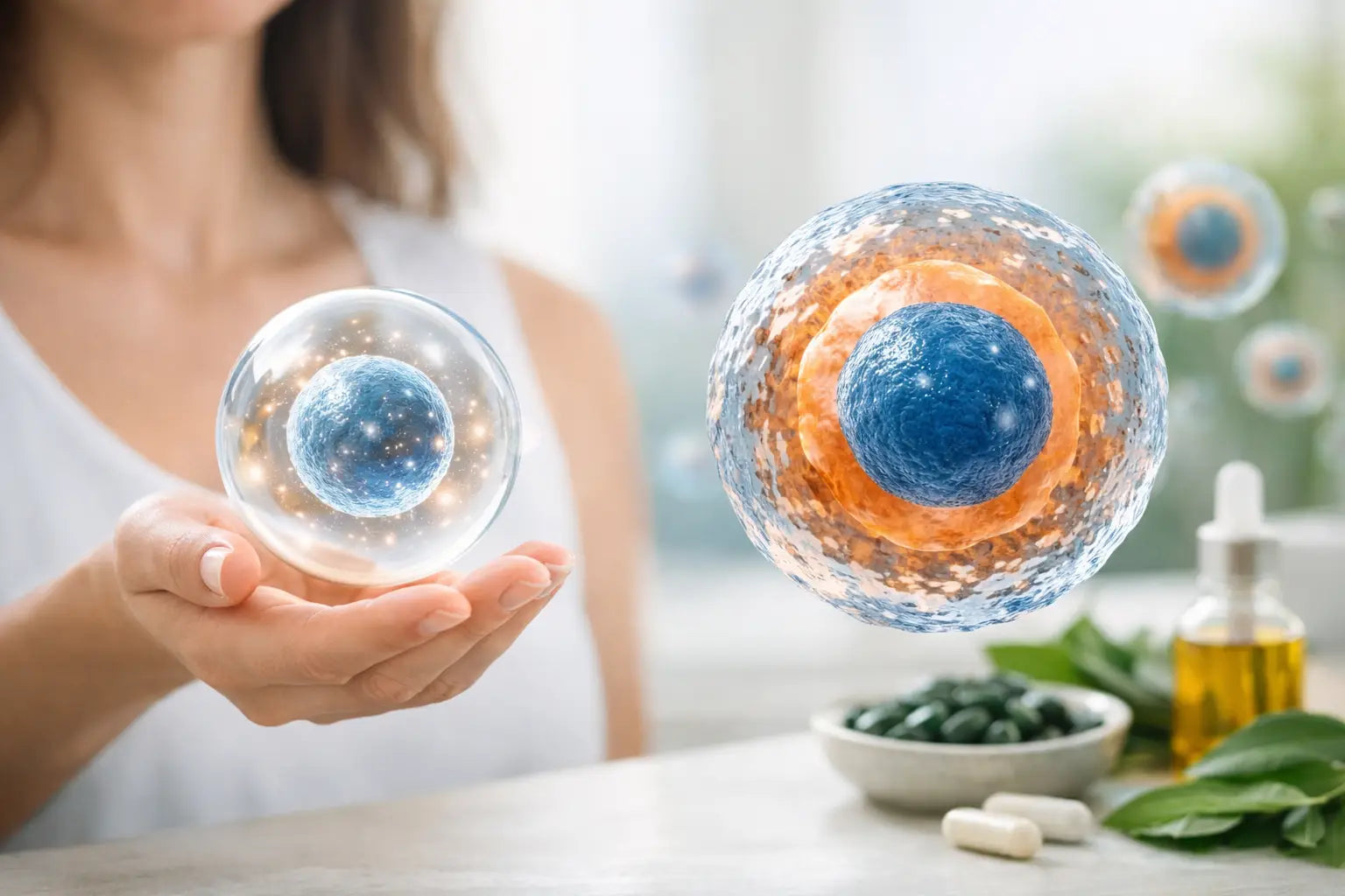 Como melhorar a saúde das células