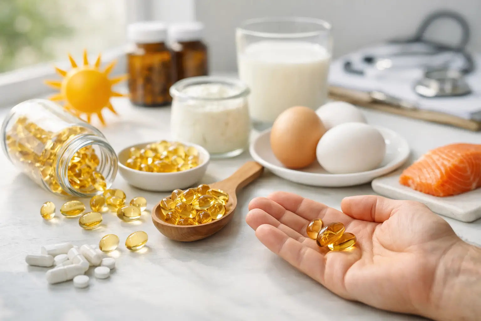 Vitamina D em excesso: riscos e como agir