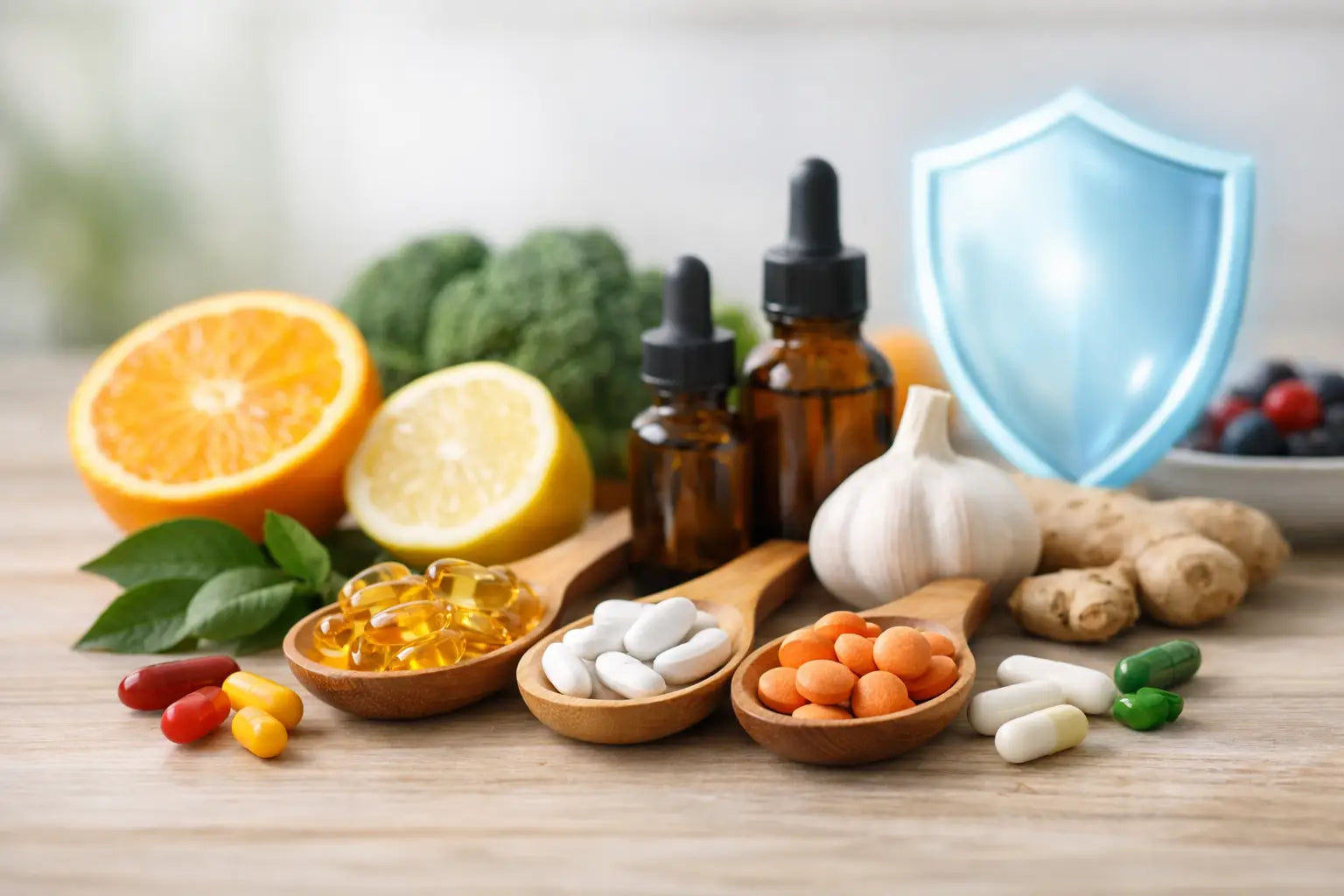 Guia de vitaminas para imunidade baixa