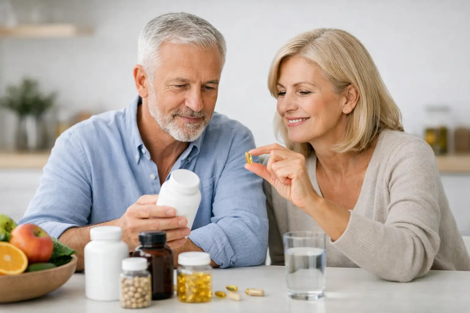 Suplementação Contínua para Adultos Maduros