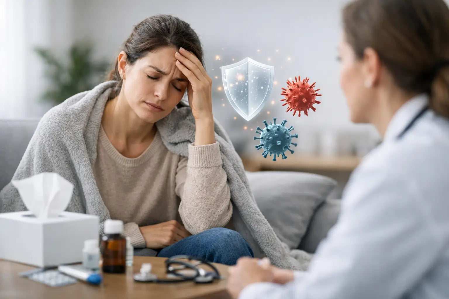 Sintomas de baixa imunidade frequente: como identificar