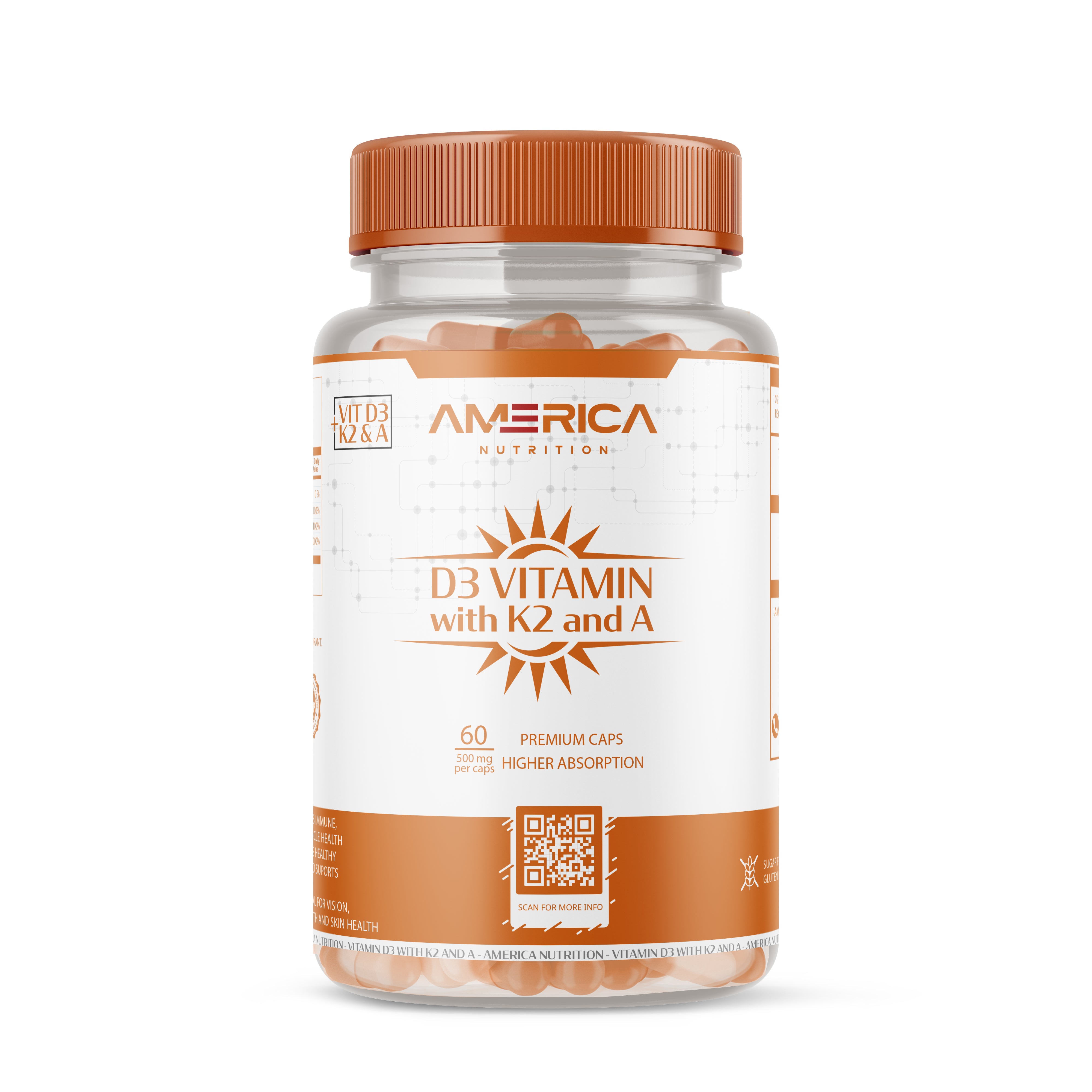 D3 Vitamin with K2 and A