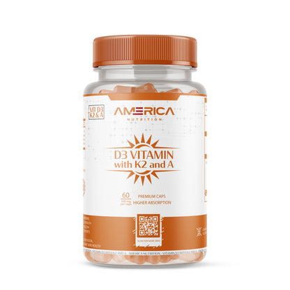 D3 Vitamin with K2 and A