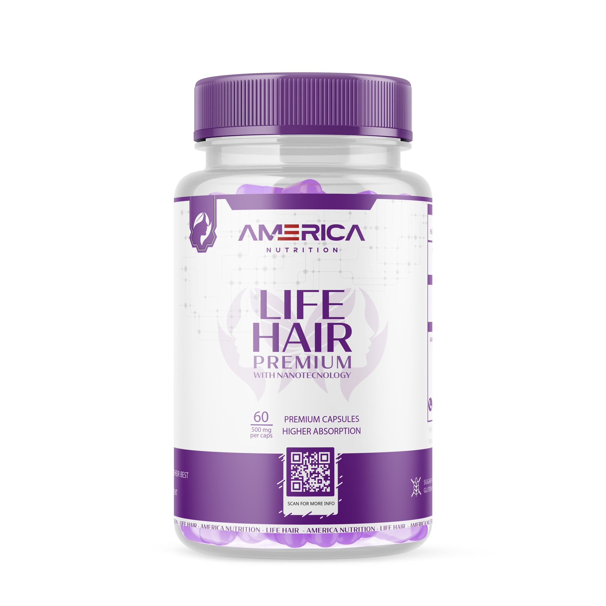 Life Hair - Biotina e Vitaminas