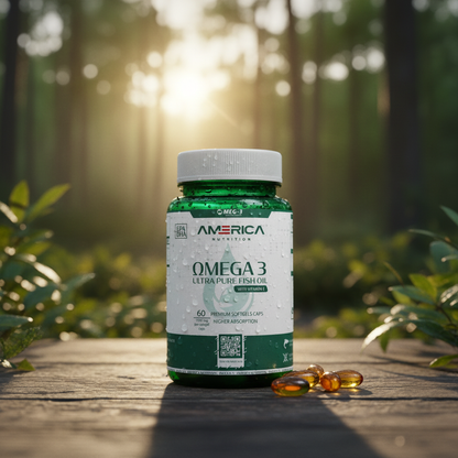 Omega 3 - Ultra Pure Fish Oil - Com Vitamina E
